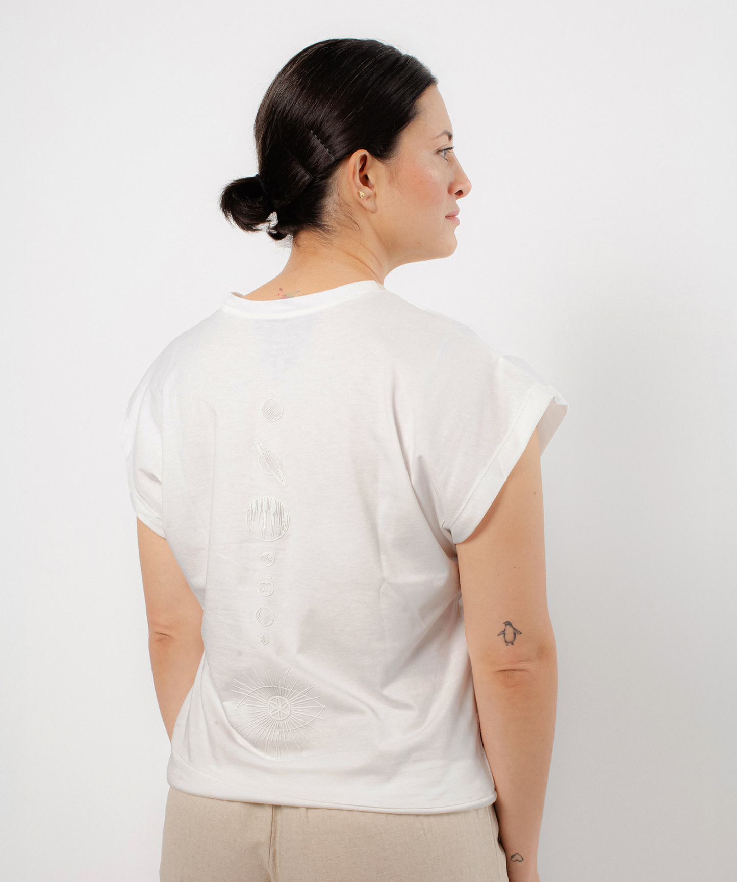 Camiseta Navagraha - Crudo