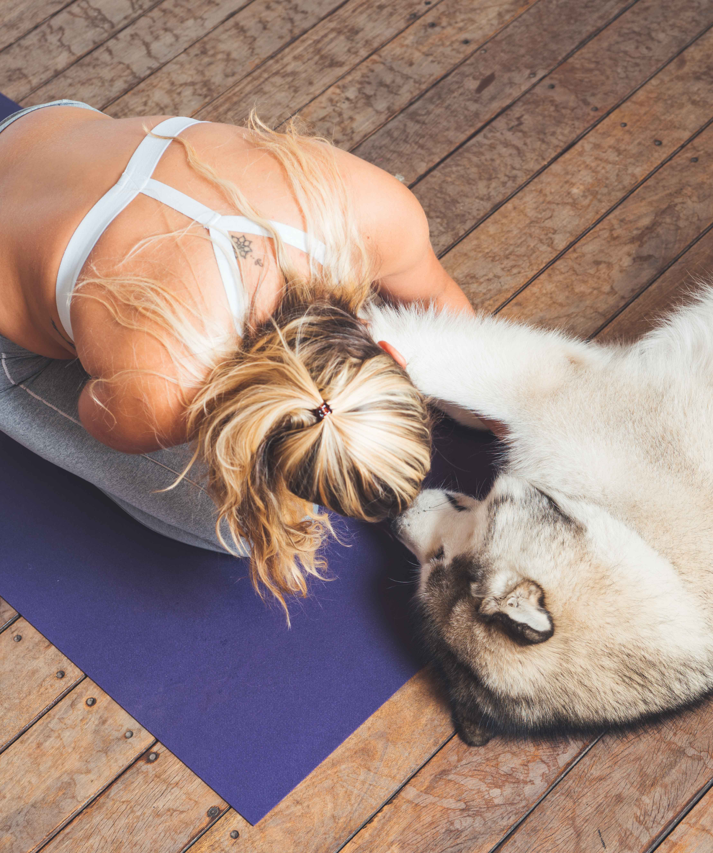 Harmony Mat - Morado by Jade Yoga