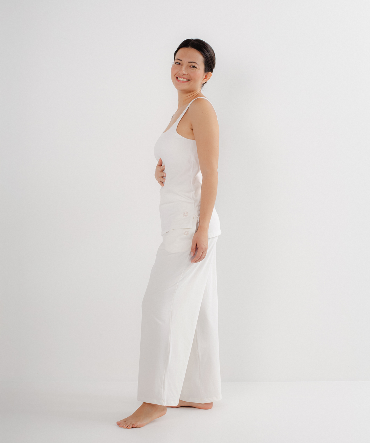 Set Padma Crudo: top + pantalón