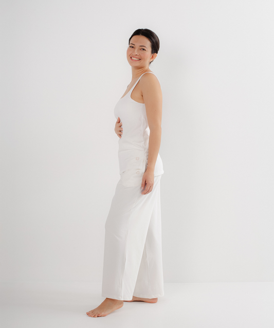 Set Padma Crudo: top + pantalón